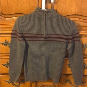 GENTLY USED ZIP UP Boys Sweater